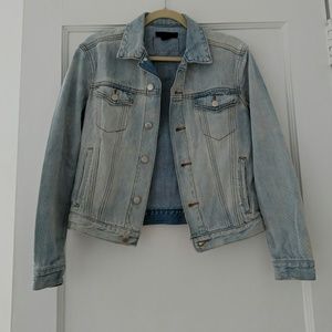 Bleached H&M Denim Jacket